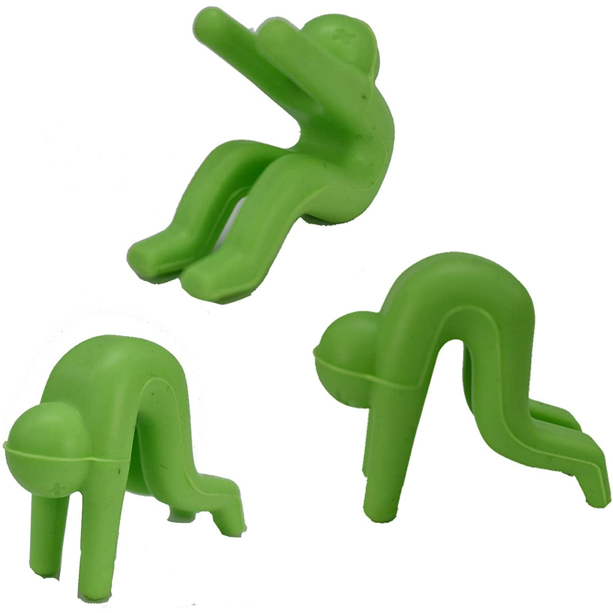 UPKOCH 9pcs Spill Proof Lid Lifter Chick Pig Pot Lid Holder Keep The Lid Open Silicone Lid Lifters Cooking Helper Kitchen Gadgets Random Color